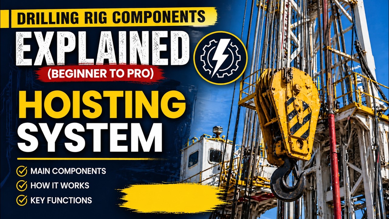 Sling Shot Rig Drilling Rig Components Explained (Beginner to Pro) - Hoisting System ...