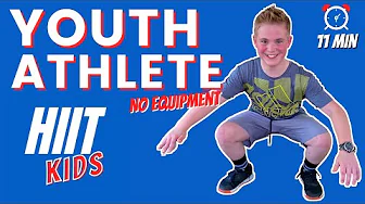 KIDS ATHLETE WORKOUT | No Equipment   4K