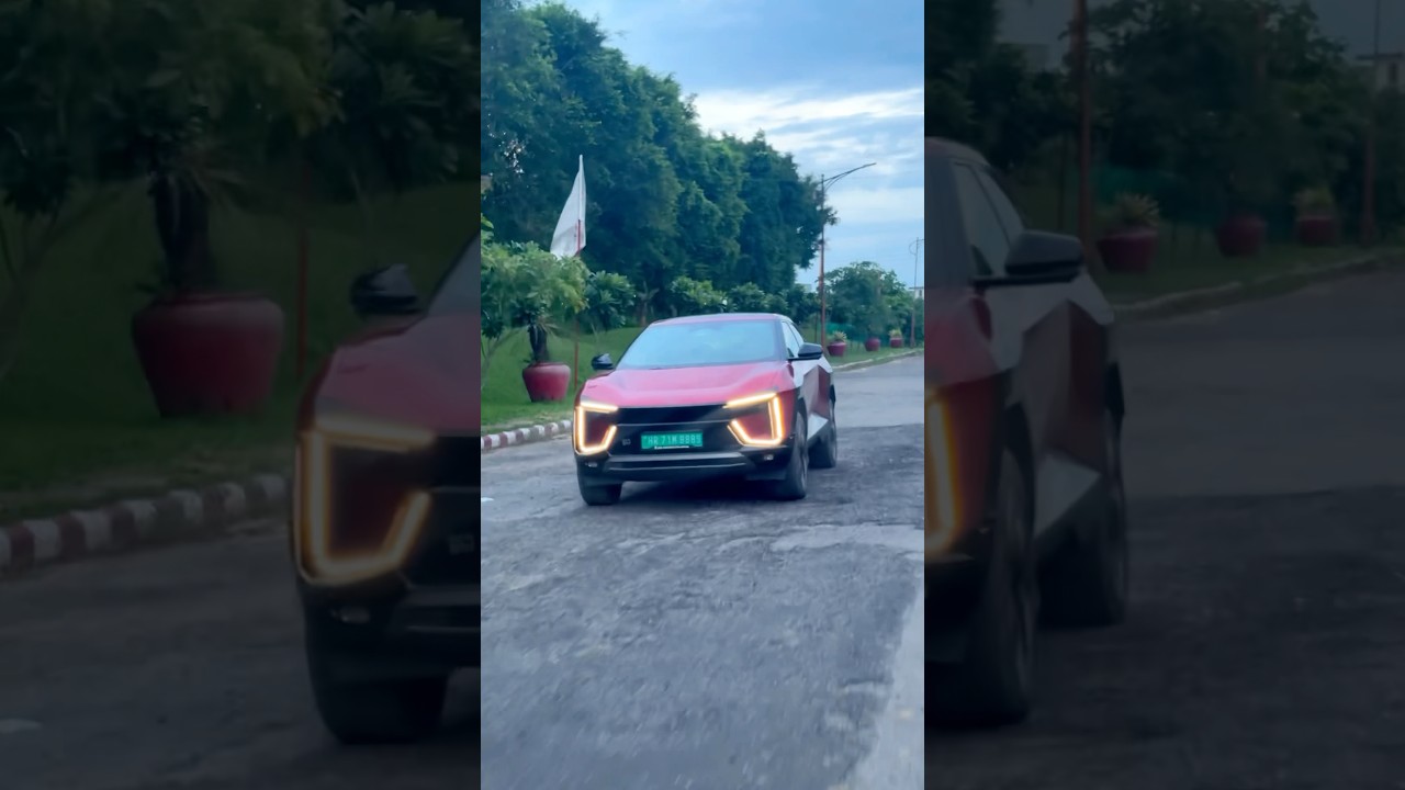 Mahindra BE6 2025 , 79 kw battery pack, Tango Red Color 