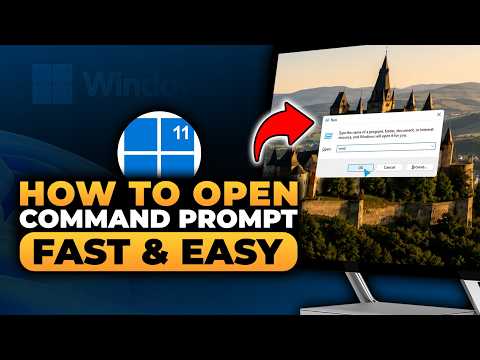 How To Open Command Prompt Windows 11 (𝟮𝟬𝟮𝟲) | 100% WORKS | NO Yapping, To The Point! | FAST & EASY