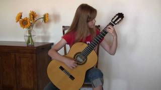 H. Villa-Lobos Etude No. 1 Performed by Grace Sheppard (age 12)