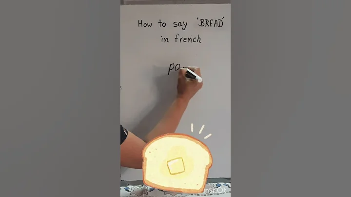 How to say BREAD in French - Learn French - Onward Academy | #fyp #shorts #viral #foryou