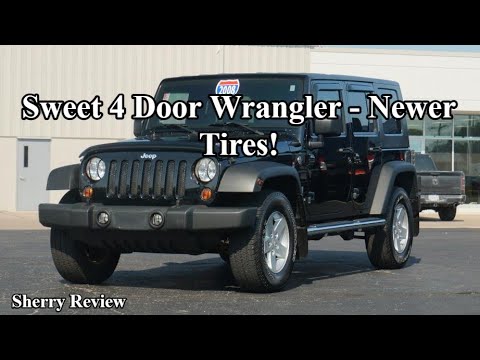 2008 Jeep Wrangler Unlimited X | 4x4 - Remote Start - Hard Top | Review -  YouTube