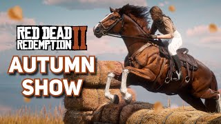 MY RESCUED AUCTION HORSES FIRST COMPETITION! - Red Dead Redemption 2 Realistic Roleplay | Pinehaven