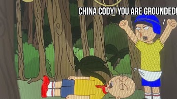 Creating a Caillou Gets Grounded Video on Wrapper Offline 10.0.0