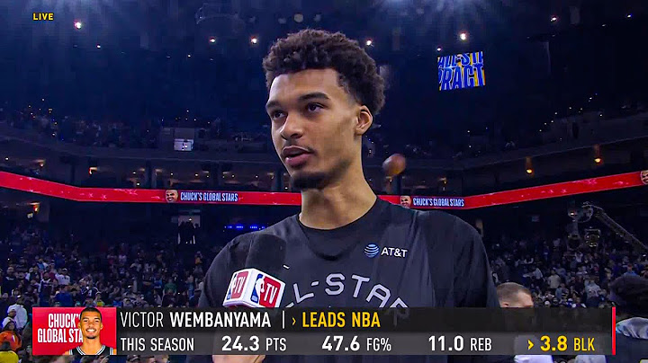 Victor Wembanyama Interview | 2025 NBA All-Star Practice