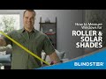 How to Measure Windows for Roller or Solar Shades