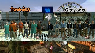 Bully A E - Townies VS Greaser's (III - Fights) (Full HD)