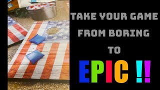 How To Make Your Corn Hole Game More Epic with LED lighting!