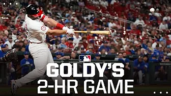 Goldy Hour! Paul Goldschmidt homers TWICE for the Cardinals! thumbnail