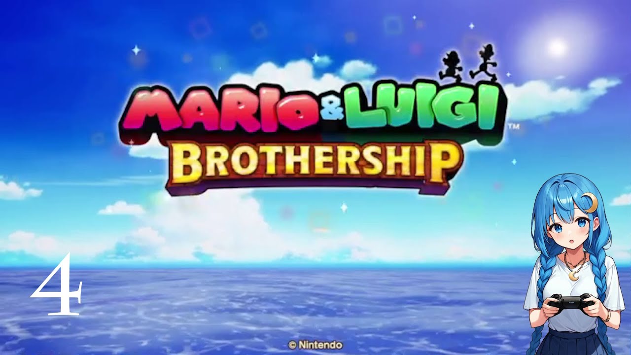 [Mario and Luigi Brothership] Lighting the Color-full Sea Lighthouse ...