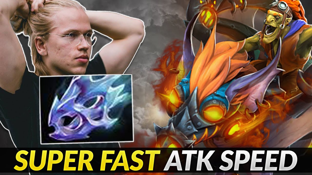 Topson Ratling Gun Batrider Build Super Fast Attack Speed Mode YouTube