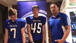 Postgame interview with Nova Scotia at 2017 U16 East Challenge