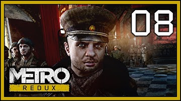 Metro Last Light Redux Walkthrough Part 8 "The Red Line" (PS4)