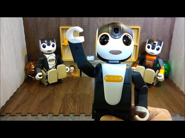 ロボホン「第2世代ロボホン初回起動」RoBoHoN - YouTube