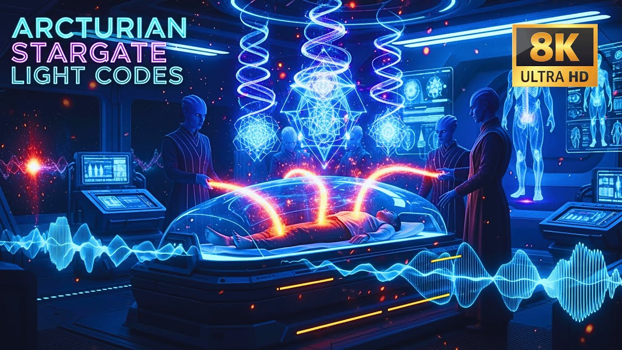 ARCTURIAN STARGATE LIGHT CODES 🌠 Starseed Portal Meditation for ...
