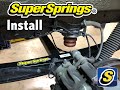 SuperSprings Install on Rear Leaf Spring Vehicle