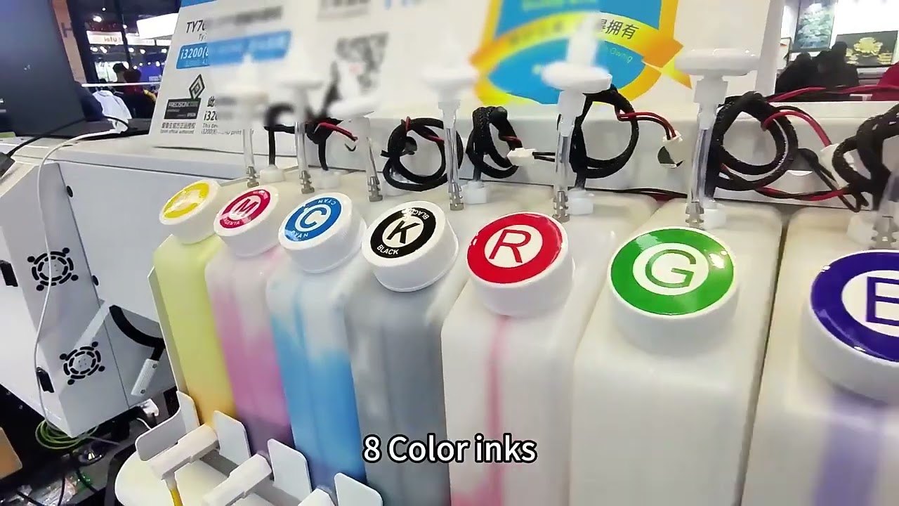 60cm 8 colors rogb dtf printer with dual head