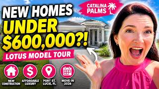 Catalina Palms NEW COMMUNITY IN PORT SAINT LUCIE - LOTUS MODEL HOME TOUR
