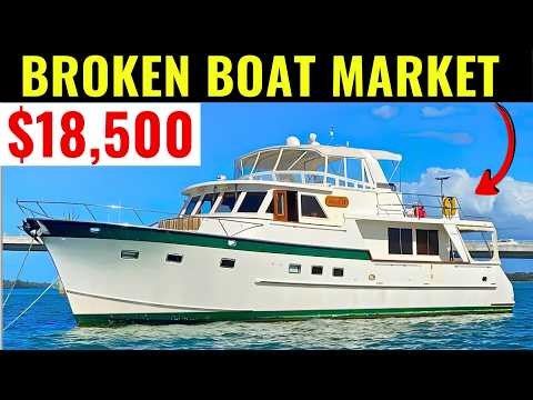 From Boom to Bust: 20 Used Yachts Suddenly CHEAP thumbnail