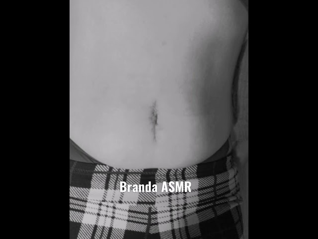 asmr belly struggling noises empty stomach (brandaasmr)