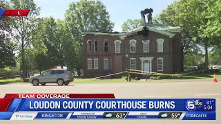 Loudon Co. courthouse fire displaces employees, cause under investigation