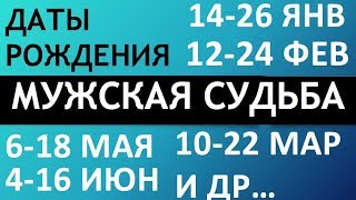 Мужской Гороскоп Даты Рождения: С14До26 Января / С12До24 Февраля И Другие См. Описание. Чудинов