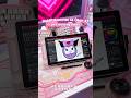 unbox the #huion Kamvas 13 Gen3 with me! 🎀 #kuromi #huiontablet #digitalart #artist @HuionTablet