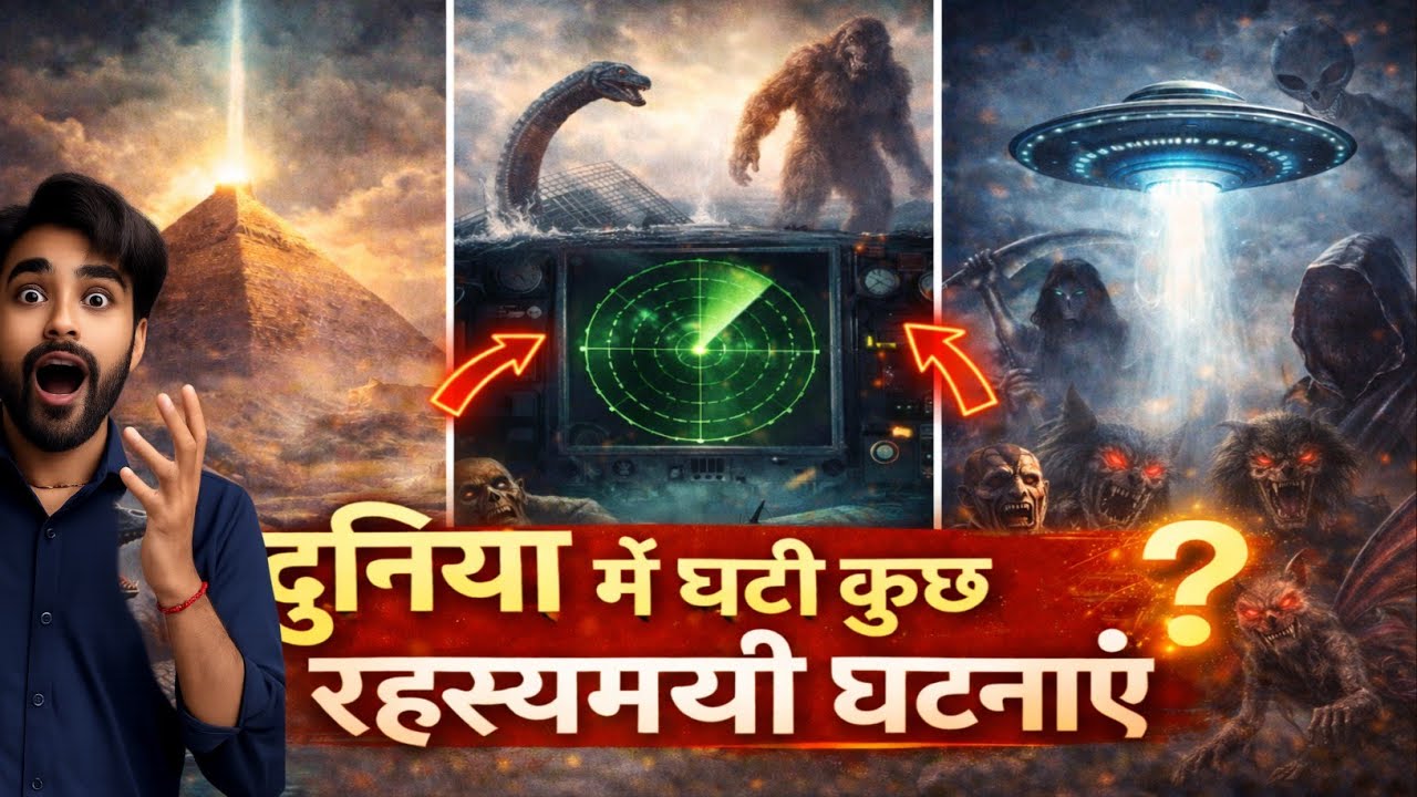 दुनिया की सबसे रहस्यमयी घटनाएं | Duniya Ki Sabse Rahasyamayi Ghatnayein Jo Aaj Tak unsolved Hain