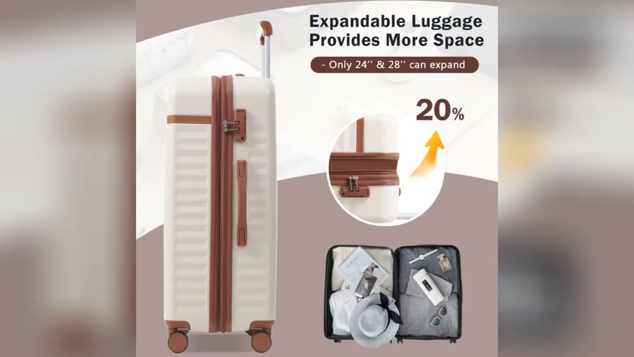 Expandable Luggage Set 5 Piece , 