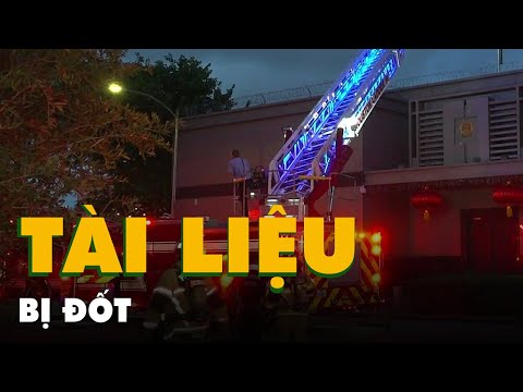 Video Trung Quốc đốt tài liệu khi Mỹ yêu cầu đóng lãnh sự... - youtube