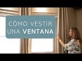 CÓMO VESTIR UNA VENTANA | Los traigo a MI CASA y les muestro cómo decoré la ventana de mi recámara