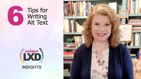 Six Tips for Writing Alt Text