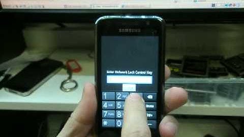 Howto Unlock Galaxy S - Unlock Code from FastGSM.com