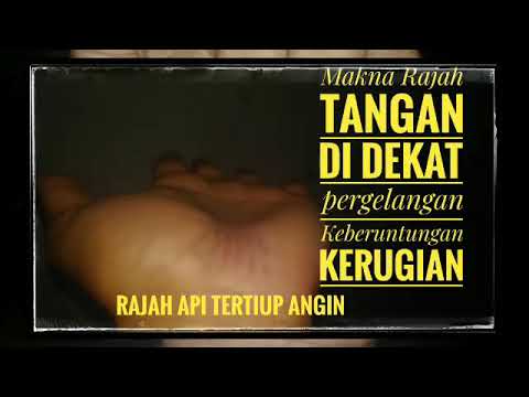 Makna Rajah Tangan Di Atas Garis Gelang(palmistry)