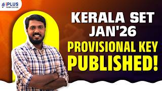 Kerala SET Jan 2026 | Provisional Answer Key Published! - How to Challenge?