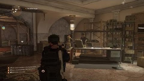 Whitehouse Upgrade Cutscene| The Division 2