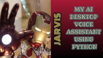 "MY AI DESKTOP VOICE ASSISTANT" USING PYTHON ❤ | Iron Man J.A.R.V.I.S