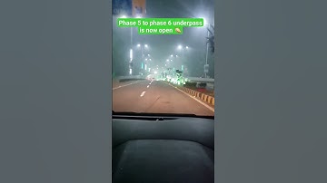 Dha phase 5 to phase 6 underpass is now open for service 🙏🏻