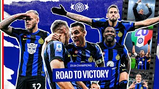 23\/24 CHAMPIONS 🇮🇹🖤💙 | ROAD TO VICTORY ⭐⭐