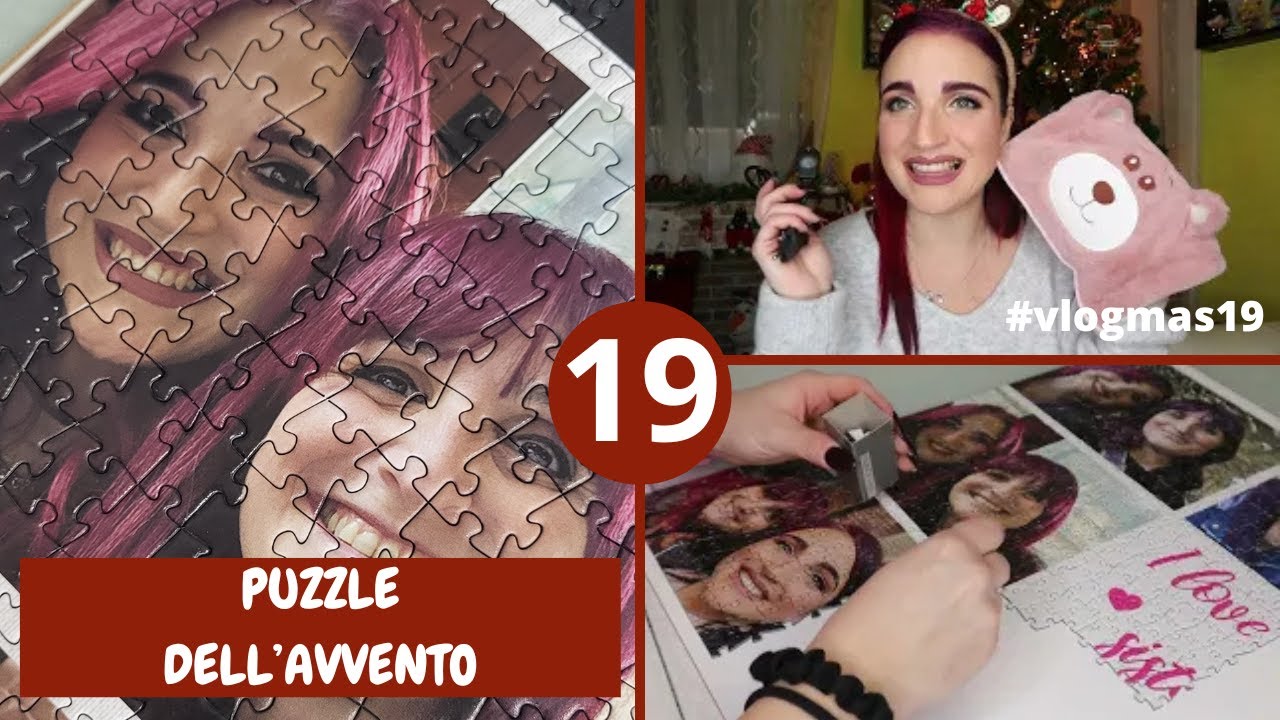 VLOGMAS 19 -  CONTINUIAMO IL PUZZLE DELL'AVVENTO - Alessandramakeupandnails