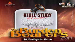 Ypn Q1 Bible Study The Burden Bearer Jesus Our Helper Mary Azunyere