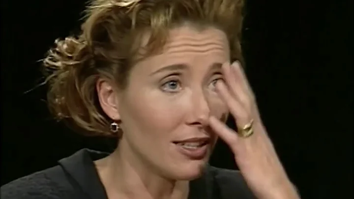 Emma Thompson Job nterview On Charlie Rose 1994 & ...