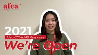 How we're continuing to support you during this lockdown | Afea Care Services