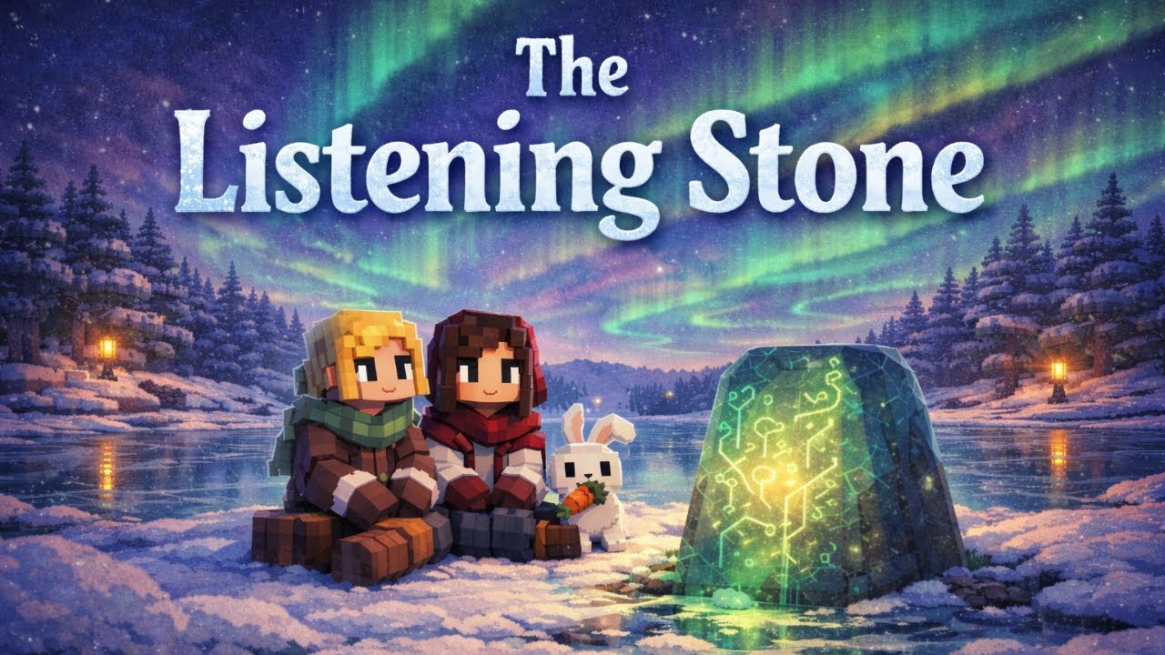Snowy Minecraft-inspired Bedtime Story to Fall Asleep To