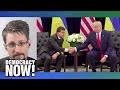 Edward Snowden Responds to Trump Impeachment Inquiry & Justice Dept. Lawsuit Against Him