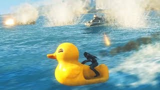 When You Bring An Attack Duck To A Naval Battle in Just Cause 4