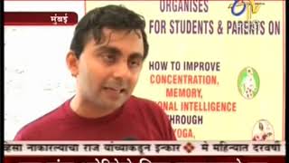 Minoo Jokhi Demonstating Mathemagic Television Show In Kaivalyadhama