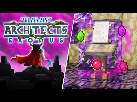 Architects Exodus EP2 Harnessing the Most Powerful Magic in Minecraft! thumbnail