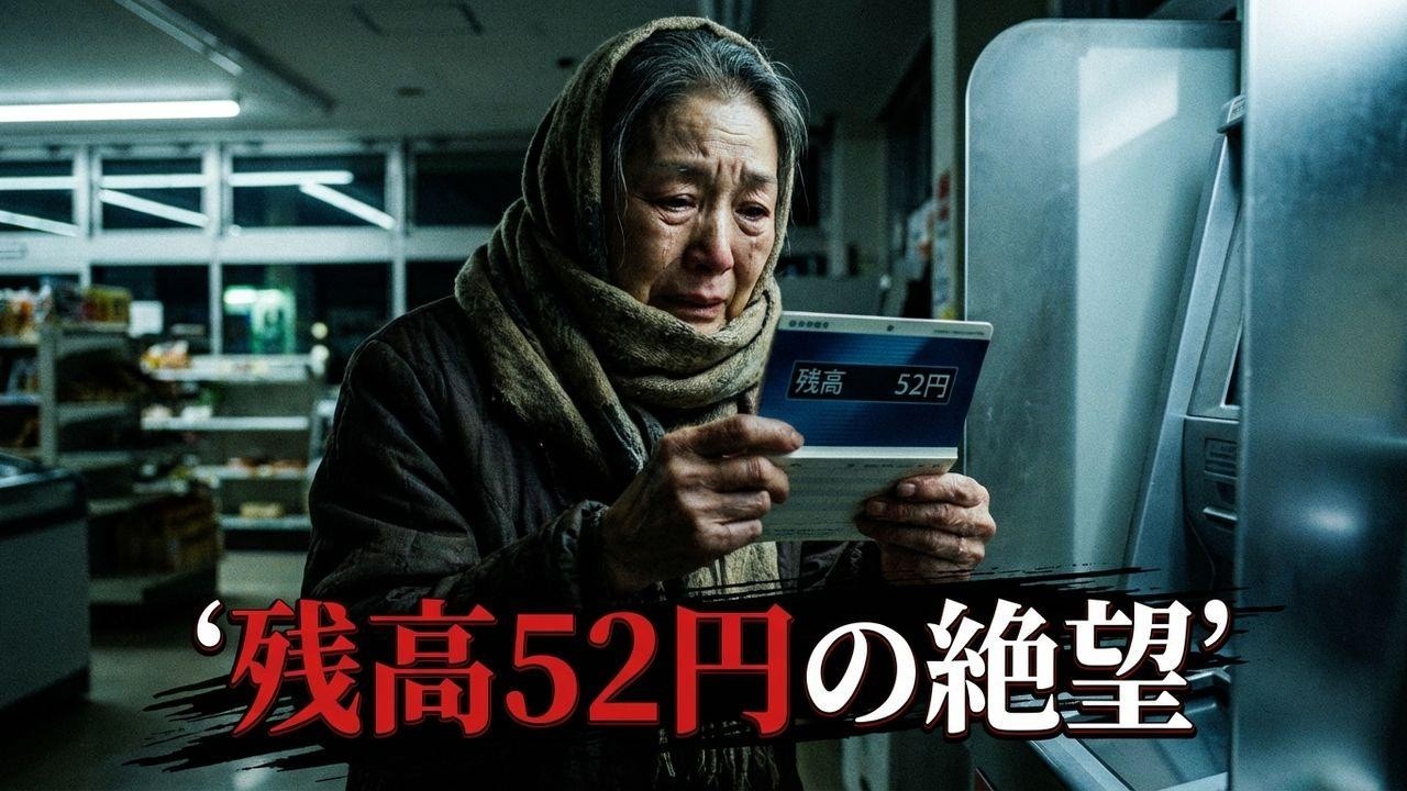 年金月18万で安泰のはずが…残高52円の衝撃。78歳女性が落ちた「老後破産」の地獄